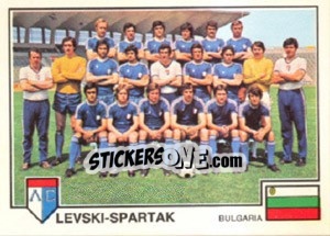 Sticker Levski-Spartak(Team) - Euro Football 79 n. 276 - Panini