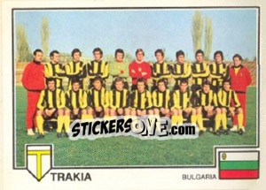 Cromo Trakia(Team) - Euro Football 79 - Panini