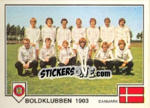 Figurina Boldklubben 1903(Team) - Euro Football 79 - Panini