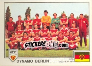 Figurina Dynamo Berlin(Team) - Euro Football 79 - Panini