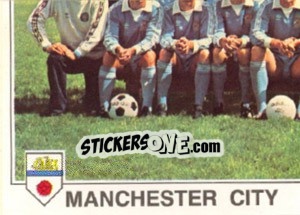 Figurina Manchester City(Team) - Euro Football 79 - Panini