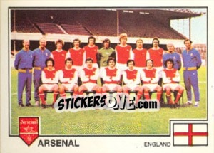 Sticker Arsenal(Team) - Euro Football 79 n. 291 - Panini