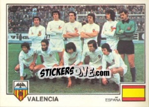 Sticker Valencia(Team) - Euro Football 79 n. 297 - Panini