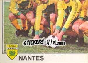 Cromo Nantes(Team) - Euro Football 79 - Panini