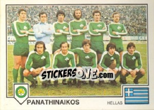 Cromo Panathinaikos(Team) - Euro Football 79 - Panini