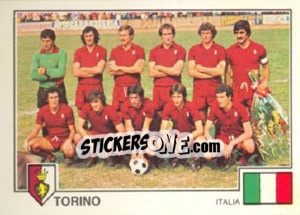Figurina Torino(Team) - Euro Football 79 - Panini