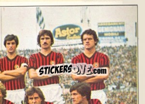 Cromo Milan(Team) - Euro Football 79 - Panini