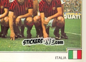 Figurina Milan(Team) - Euro Football 79 - Panini
