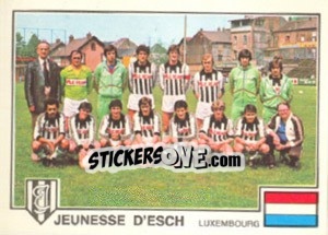 Sticker Jeunesse D'esch(Team) - Euro Football 79 n. 320 - Panini