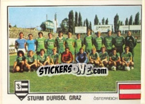 Sticker Sturm Graz(Team) - Euro Football 79 - Panini