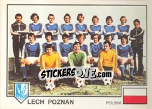 Figurina Lech Poznan(Team) - Euro Football 79 - Panini