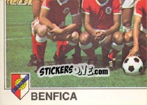 Cromo Benfica(Team) - Euro Football 79 - Panini