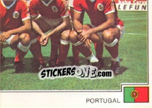 Figurina Benfica(Team) - Euro Football 79 - Panini