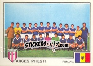 Figurina Arges Pitesti(Team) - Euro Football 79 - Panini