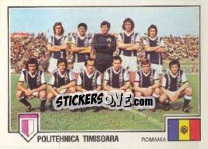 Sticker Politehnica Timisoara(Team) - Euro Football 79 - Panini