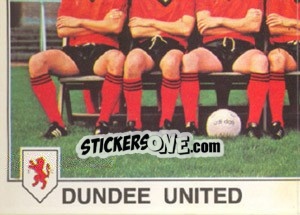 Cromo Dundee United(Team) - Euro Football 79 - Panini