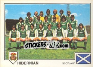 Sticker Hibernian(Team) - Euro Football 79 - Panini