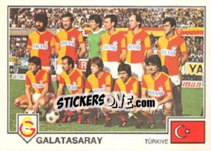 Figurina Galatasaray(Team) - Euro Football 79 - Panini