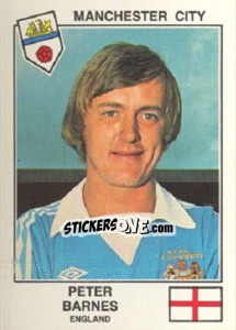 Figurina Barnes(Manchester City) - Euro Football 79 - Panini