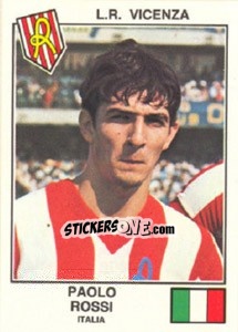 Sticker Rossi(Vicenza) - Euro Football 79 n. 382 - Panini