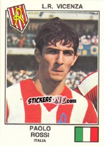 Figurina Rossi(Vicenza) - Euro Football 79 - Panini