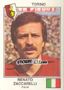 Figurina Zaccarelli(Torino) - Euro Football 79 - Panini