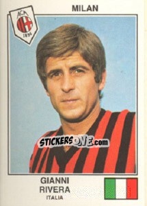 Sticker Rivera(Milan) - Euro Football 79 - Panini