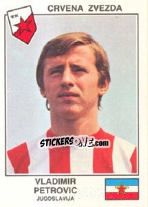 Figurina Petrovic(Crvena Zvezda) - Euro Football 79 - Panini