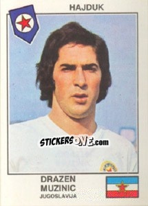 Cromo Muzinic(Hajduk) - Euro Football 79 - Panini