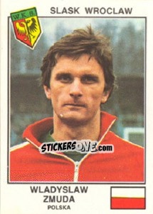 Cromo Zmuda(Slask Wroclaw) - Euro Football 79 - Panini