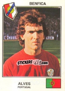 Figurina Alves(Benfica) - Euro Football 79 - Panini