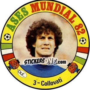 Sticker Collovati - Espanha 82 - Fernando Mas