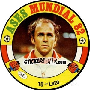 Sticker Lato - Espanha 82 - Fernando Mas