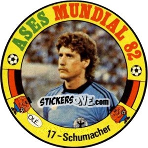 Sticker Schumacher - Espanha 82 - Fernando Mas