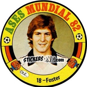 Sticker Foster - Espanha 82 - Fernando Mas
