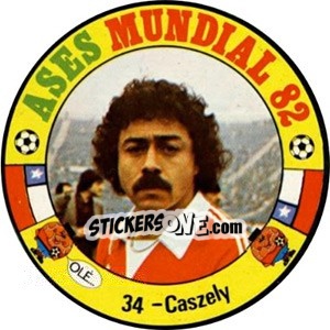Sticker Caszely - Espanha 82 - Fernando Mas