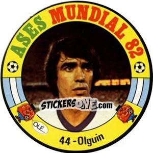 Sticker Olguin - Espanha 82 - Fernando Mas