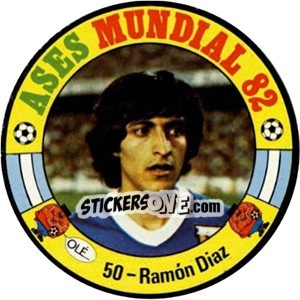 Sticker Ramón Diaz