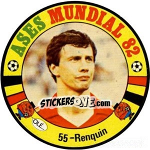 Sticker Renquin - Espanha 82 - Fernando Mas