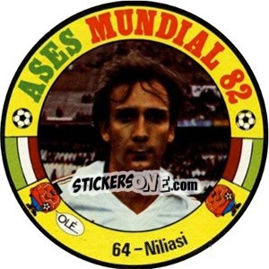 Cromo Niliasi - Espanha 82 - Fernando Mas