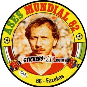 Sticker Fazekas - Espanha 82 - Fernando Mas