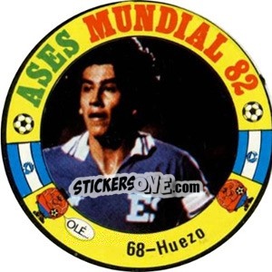 Sticker Huezo - Espanha 82 - Fernando Mas