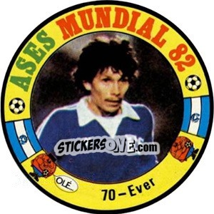 Sticker Ever - Espanha 82 - Fernando Mas
