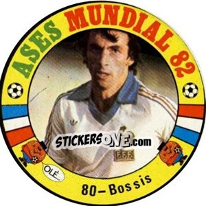 Sticker Bossis - Espanha 82 - Fernando Mas