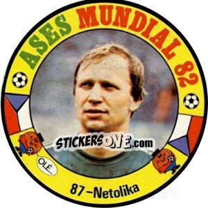 Sticker Netolika - Espanha 82 - Fernando Mas