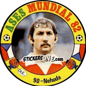 Sticker Nehoda - Espanha 82 - Fernando Mas