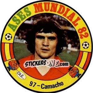 Sticker Camacho - Espanha 82 - Fernando Mas