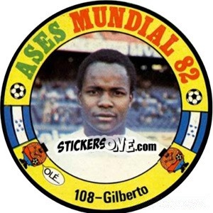 Sticker Gilberto - Espanha 82 - Fernando Mas