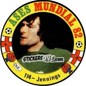 Sticker Jennings - Espanha 82 - Fernando Mas
