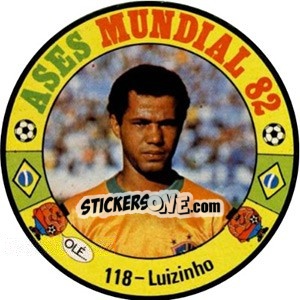 Sticker Luizinho - Espanha 82 - Fernando Mas